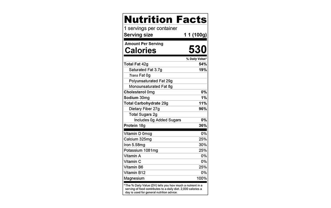 Onelife Organic Flaxseeds    Pack  100 grams